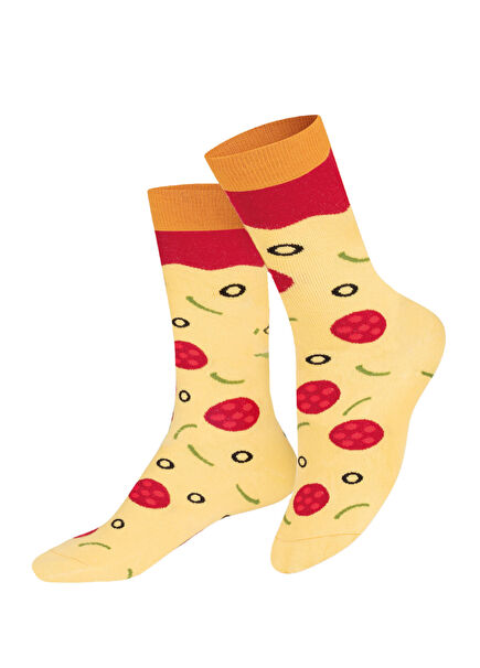 Napoli Pizza Colorful Cotton Boy's Socks