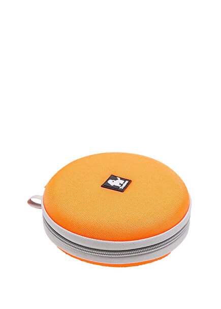 Turuncu Taşınabilir Su Geçirmez Kedi Köpek Mama/Su Kabı