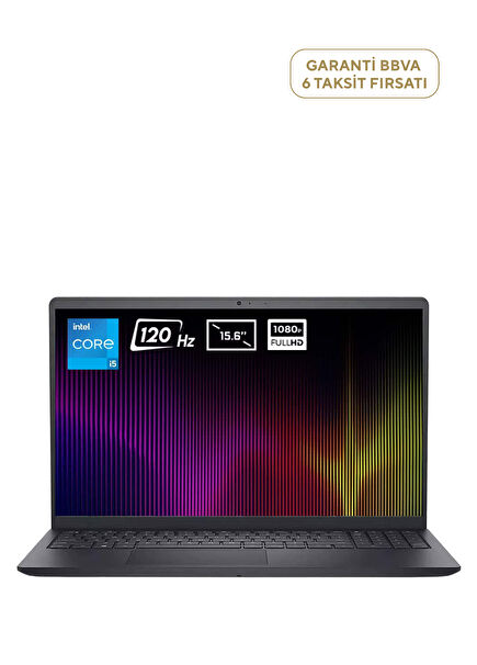 Inspiron 15 3520 Intel Core i5-1235U 8GB Ram DDR4 512GB SSD 15.6" FHD 120Hz IPS Ubuntu Laptop I35201003U