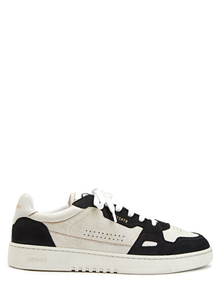 Zar Lo Bej Siyah Erkek Deri Sneaker