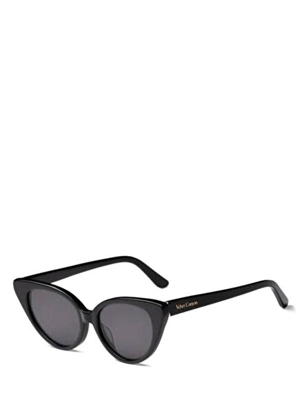 Women's Cat Acetate Black Sunglasses