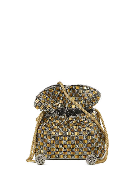 Gold Women's Clutch