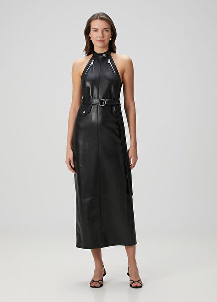 Minnow Black Maxi Dress