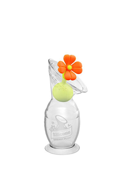 Gen2 Flower-Covered Breast Pump and Milk Collector