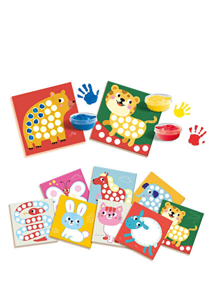 İlk Parmak Boyası Sanat Setim