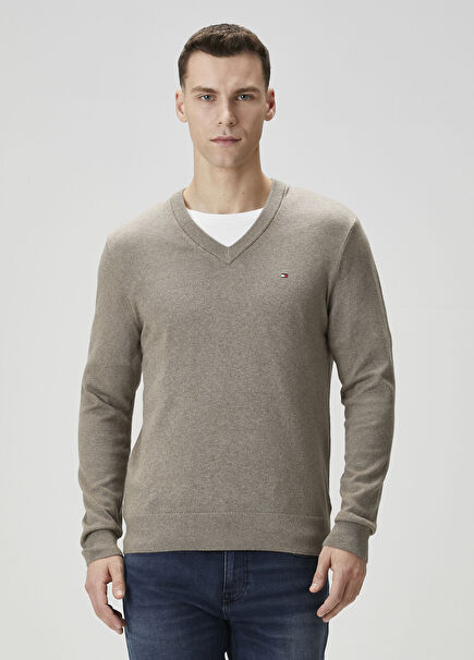 Pima Kahverengi Organik Pamuk Triko