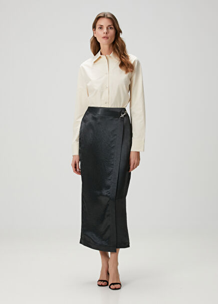 Greysel Midnight Blue Midnight Midi Skirt