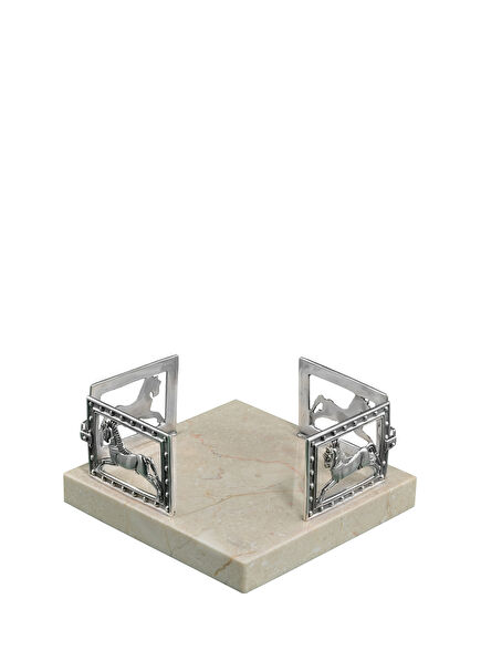 Belt Detailed Marble Notepad