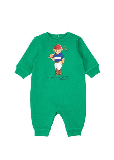 Yeşil Erkek Bebek Tulum