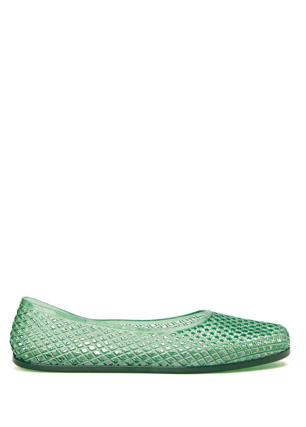 Iro Green Mesh Ballet Flats