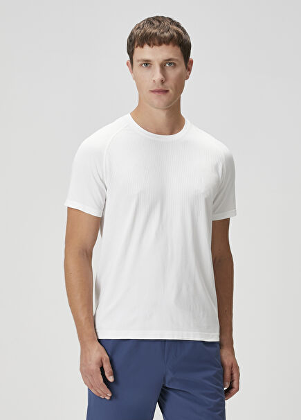 Metal Vent Tech Beyaz T-shirt