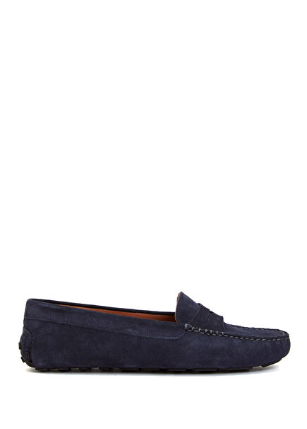 Tan Women's Suede Loafer