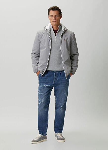 Blue Distressed Jeans