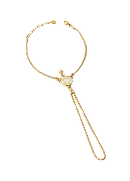 Sumerian White Pearl Gold Ram