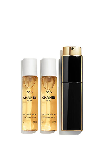 N°5 Eau De Perfume Twist And Spray 3x20ml