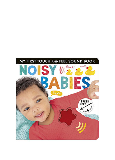 My First Touch and Feel Sound Book: Noisy Babies Children's Foreign Language Book