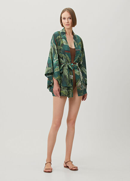 Jungle Green Kimono