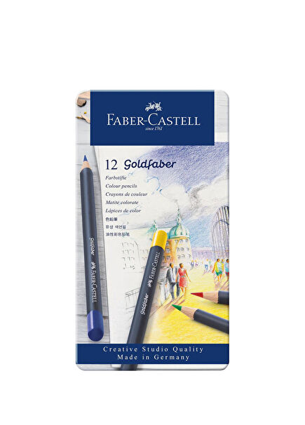 Goldfaber 12-Pack Dry Crayons