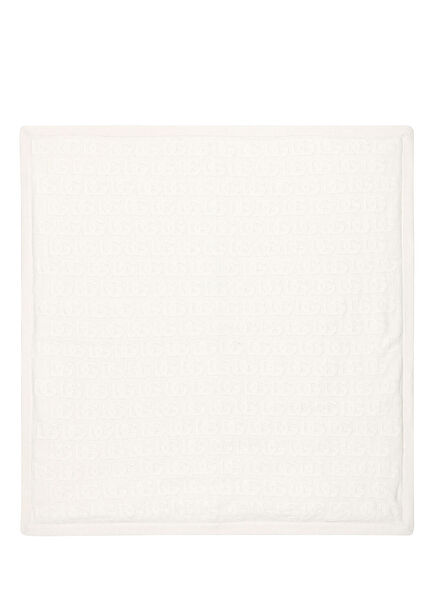 Krem Logolu Bebek Battaniye