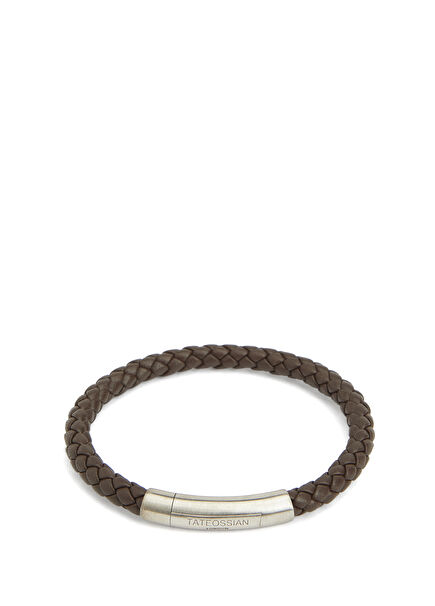 Kahverengi Erkek Deri Bileklik