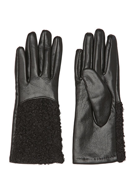 Siyah Kadın Eldiven