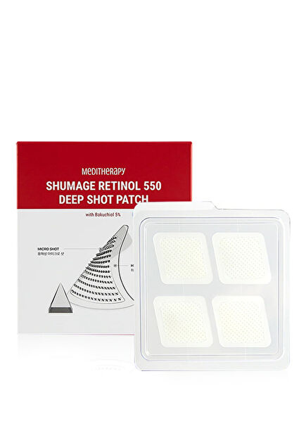 Shumage Retinol 550 Deep Shot Patch Yaşlanma Karşıtı Yüz Pedi