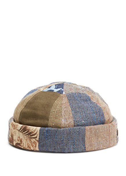 Multicolored Men's Linen Hat