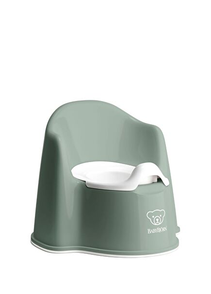 Deep Green White Educational Armchair Seat