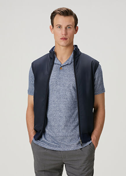 Navy Blue Vest