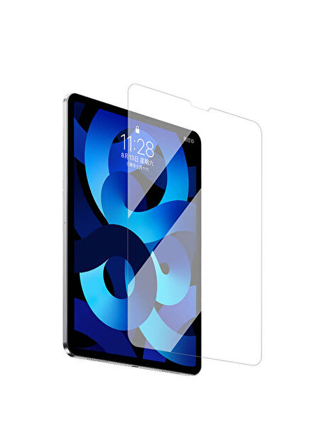 Apple iPad 10.2 9. Nesil Wi-GQ002 iVista 5 Katmanlı Temperli Cam Ekran Koruyucu ve Kolay Uygulama Aparatı