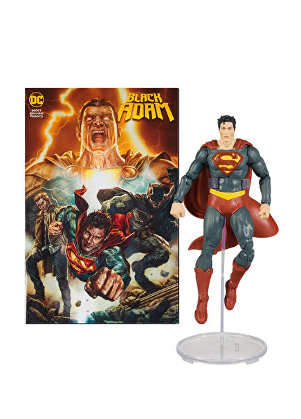 Comics Black Adam Superman Aksiyon Figür ve Çizgi Roman