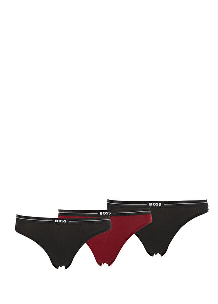 Çok Renkli 3lü Kadın Külot Seti