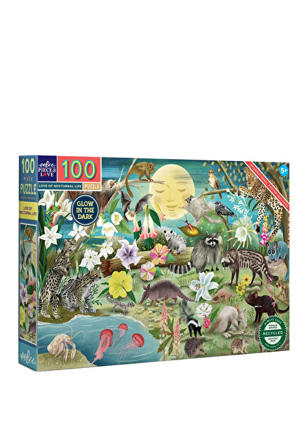 Love of Nocturnal Life 100 Piece Kids Puzzle