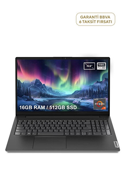 V15 G4 82YY0012TRv1 AMD Ryzen 7-7730U 16GB DDR4 512GB SSD 15.6" Full HD TN FreeDos Laptop197530418631-1