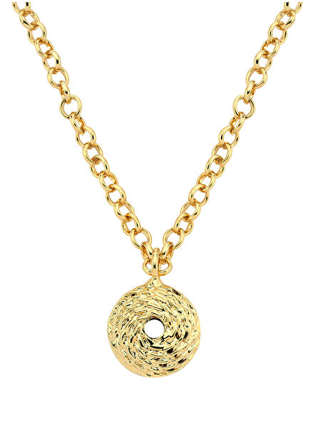 Spinning Women's Gold Plated Necklace