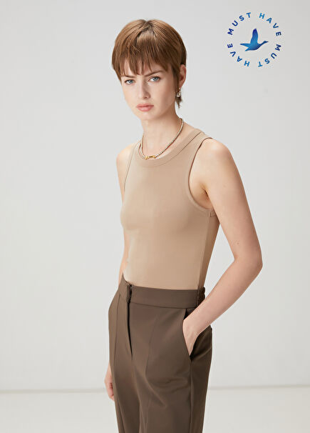 Taupe Camisole Tank Top