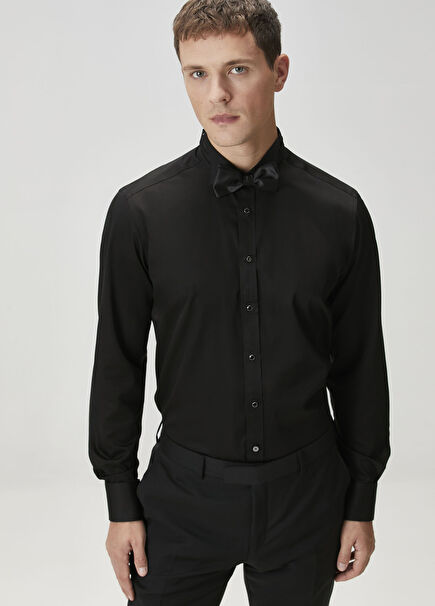 Black Tuxedo Shirt