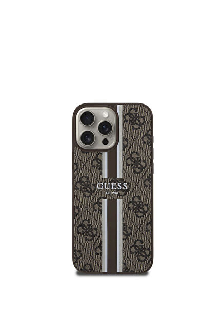 iPhone 16 Pro Max 4G Şerit Logolu Magsafe Uyumlu Telefon Kılıfı