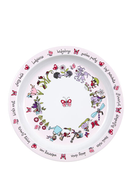 Secret Garden Melamin Çocuk Mama Tabağı