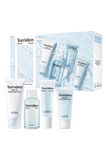 Dive-in Trial Kit Travel Size Moisturizing Care Kit