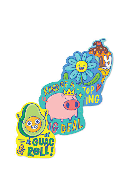 Stickiville Vinyl Punny Pals Stickers