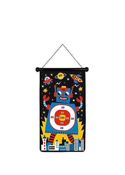 Robotlar Temalı Mıknatıslı Dart Oyunu