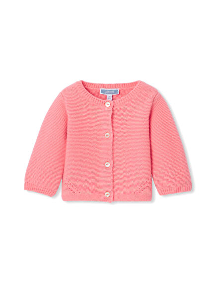 Newborn Harosha Knitted Cashmere Baby Girl Cardigan