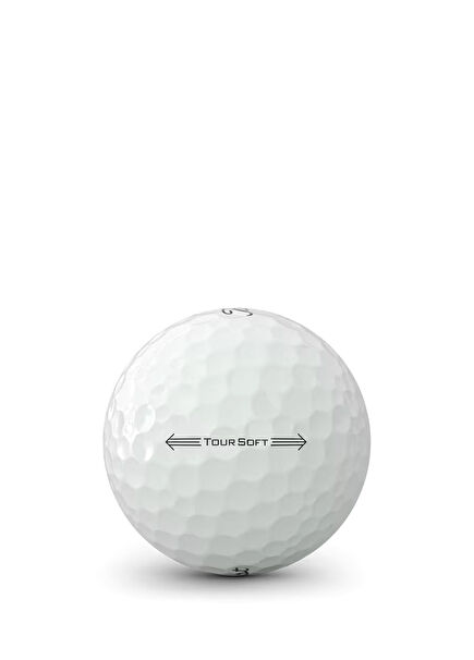 Tour Soft Beyaz 3'lü Golf Topu