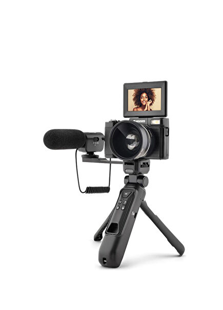 Vlog 4K Fotoğraf ve Video Çekim Seti 