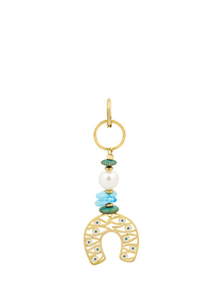 Kısmet Altın Kaplama Anahtarlık