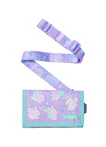 Blast Off Lila Askılı Cüzdan