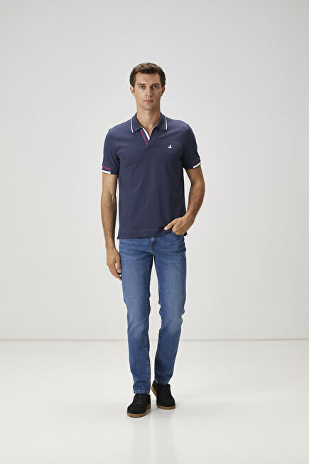Slim Fit Mavi Jean Pantolon