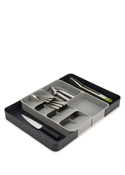 Drawer Store Stainless Steel Expandable Cutlery and Tool Organizer