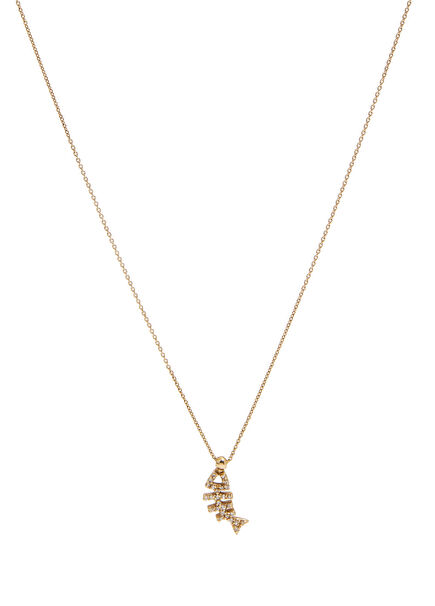 Diamonds Women's Gold Necklace